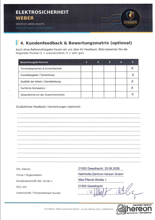 Vorschau der Referenz von Helmholz-Zentrum hereon GmbH